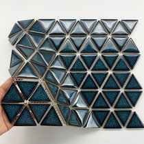 Moroccan Emerald Triangle mosaic kitchen wall tile toilet tile mosaic background wall