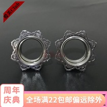 Stainless Steel Anti-Allergy Internal Tooth Horn Flower Ear Enlargement Auricle large ear Dongle Ear nail Ear Tounnel