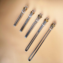 DN25 copper tooth heating pipe one-inch water heater heating rod solar electric heating tube 32mm tooth water dispenser burn water