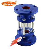 HGS07-126 WCB carbon steel glass tube sight cup flange sight glass DN20 25 32 40 50 65 80