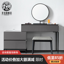 Nordic minimalist paint Net red dressing table light luxury small apartment mini ins style modern simple bedroom makeup table