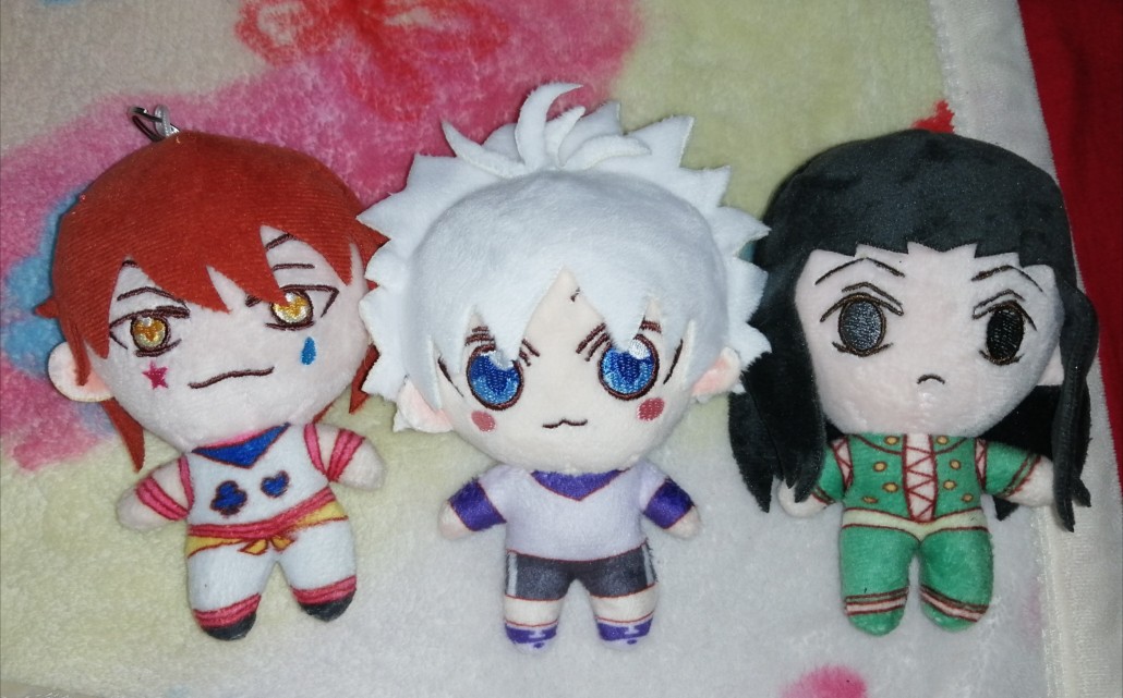 Anime HUNTER Ã HUNTER Illumi Killua Zoldyck Kulolo Hisoka Cosplay Props Toy Plush Stuffed Mini