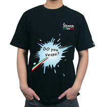 18 years KODASKIN new Vespa Primavera spring creative motorcycle T-shirt casual short sleeve loose men