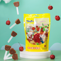 Seava Dongding Small Bear Hawthorn Stick Zero Food Hawthorn Rolls Stick Rolls Food Fruit Hawthorn Icing Sugar Rolls