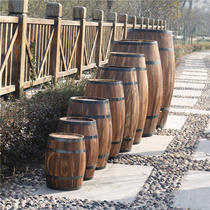 Dan XiangYi beer barrel Oak barrel wine barrel Wooden wine barrel decorative ornament bar wedding photography props