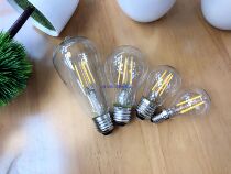 Card flame led filament bulb LED retro tungsten filament lamp antique bulb lamp 4We27 screw