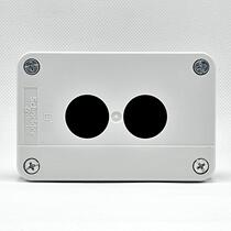 (Original)Schneider two-hole push button switch box XALB02C XAL-B02C white