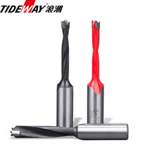 Woodwork platoon drill bit planter hole-hole with hole-in-hole enlarging drill numerical control three-in-one flip-floing and plum-blossom platoon drill