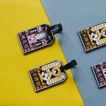 Untraveled Golden Light Protective Body Shiny original designer Personality Luggage Suitcase Suitcase