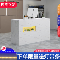  Cashier counter Bar counter Front desk Simple modern clothing store Beauty shop Milk tea shop Small bar Reception desk