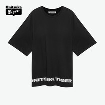 (New) Onitsuka Tiger Tiger thin LOGO short sleeve T-shirt 2183A299