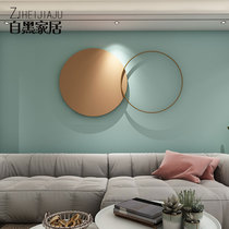 Modern simple wrought iron hanging decoration fashion wall bedroom wall decoration restaurant porch Wall pendant wall decoration