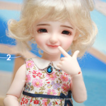 6 points bjd doll sd movable humanoid doll Resin joint ball character bwy Peach Peach