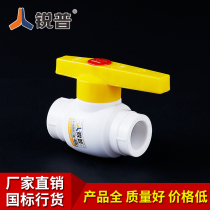 Rui Pu PPR steel ball valve 20 25 32 40 50 63 75 90PPR valve PPR pipe fittings