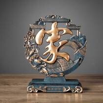 Ornament Pendulum with light and luxurious modern minimalist home high-end living room Ideas placed on the wine cabinet