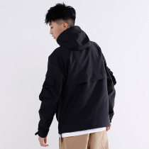 Loose Leisure Lianhood jacket Male jacket Male jacket Tales handsome T neutral Small size Small male fit 2022 Spring