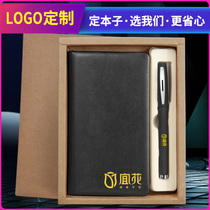 Business notebook custom logo gift gift box set A6 notebook wholesale custom logo notebook stationery office supplies Meeting minutes to send customers and employees thickened diary
