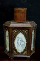 Chaoshan Tea Culture Old Tea Set People's Republic of China Chaozhou Tin Pot (Gold) Rare