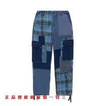 Li Ning Casual Pants 2021 Winter New Men Skateboard Series Knitted Jeans Loose Sports Pants AKXR451