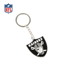 (NFL) Las Vegas Raiders logo key ring