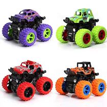 Inertia Four Drive Off-road Car Children Boy Model Car Big Wheel Stunt Toy Car Anti-Fall car