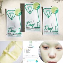 Korean dewytree natural Dew moisturizing enzyme mask patch green soothing anti-sensitive