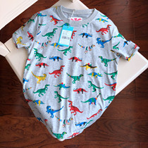 130-160 dinosaurs printed boys summer short sleeve t-shirt-1 4
