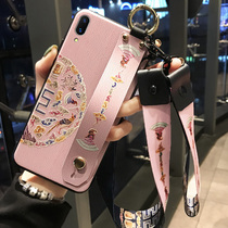 vivox23 mobile phone shell female vivox27 auspicious wristband vivox21 Chinese style x23 symphony version x21i silicone