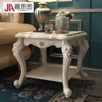  European-style side coffee table Living room corner Several square mini square table Round table Sofa side table Balcony coffee table