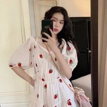 Two-piece skirt suit summer dress First love fairy dress Korean version 2020 summer new female summer student