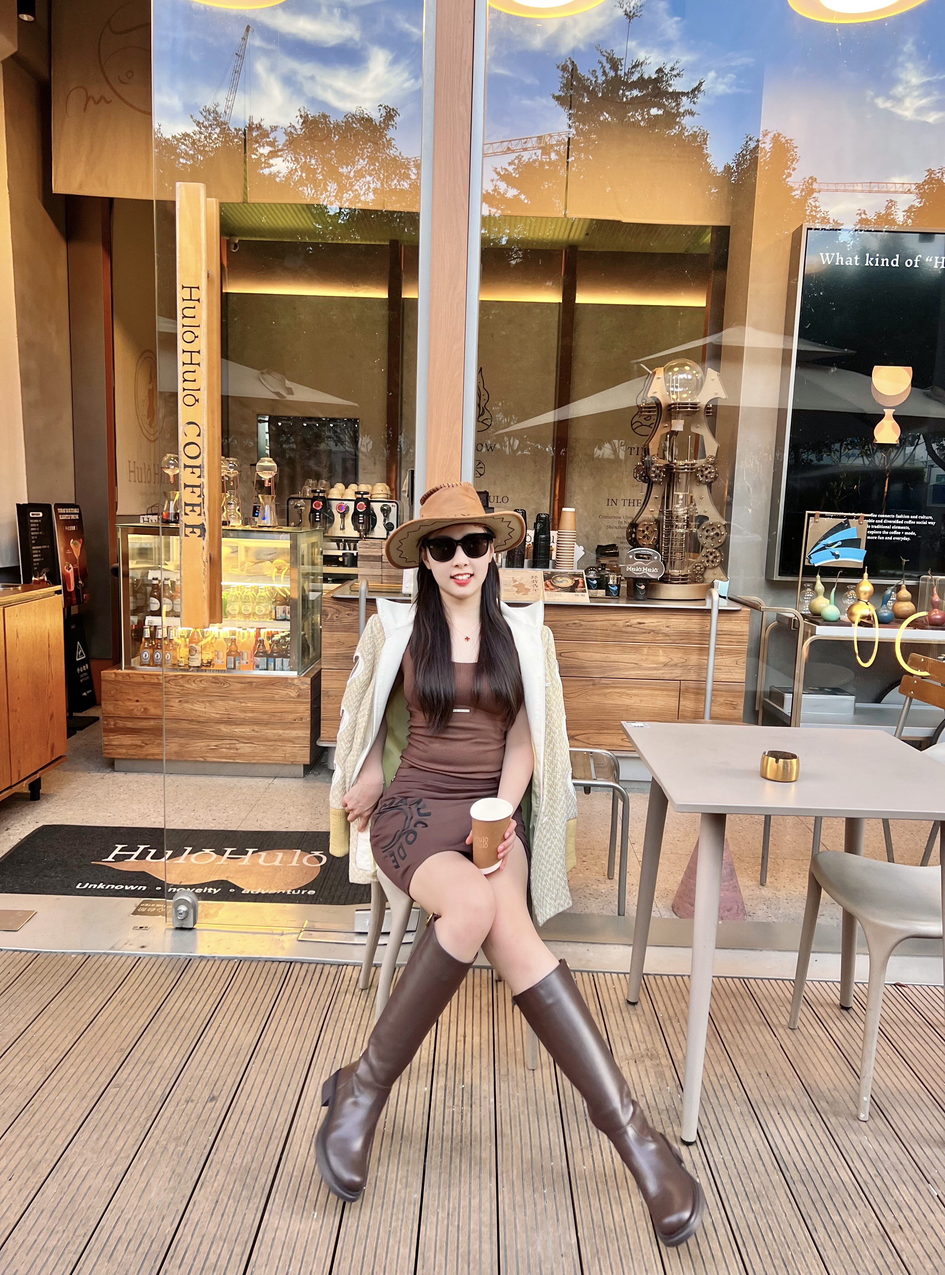 kisscat接吻猫[城市旅人]骑士靴，万茜方枪枪美洋同款真皮皮带扣复古英伦风