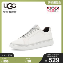 UGG autumn and winter mens shoes metallic color sneakers strap shoes white shoes 1118670