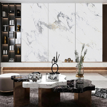 Simple all-body marble 1200x2400 living room TV background wall with pattern large board tile dining room wall tile