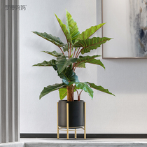 Roman Mama Emulation Plant Decoration Rainbow Artichoke Mesh Red Fake Green Plant Nordic Living Room Indoor Floor Pendulum