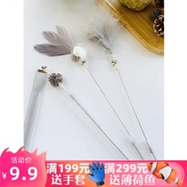 Meow selection) Fairy cat stick cat toy wire feather tassel Bell cat artifact cat pet supplies