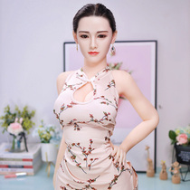 Inflatable leg mold doll masturbation male full entity doll Real plug-in silicone doll Young woman plump sex doll