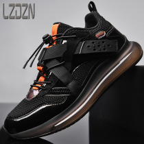 Sports air cushion Stomy Sensation Tide Men Shoes Old Fathers and Mens casual mens sports leather shoes Heightening Soft-bottom