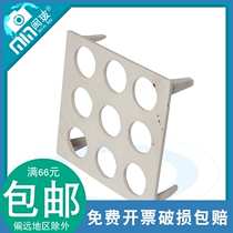 Ceramic Crucible Shelf Volatizing Crucible Intake Frame 6 Holes 9 Holes Aperture 3cm Crucible Holder Experimental Consumables