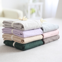 Pillowcase pure cotton full cotton pillowcase Single only fit a pair of 48 * 74cm day style brief GERANIUM COTTON KNIT COTTON