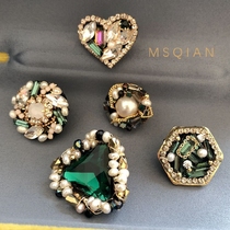 Strange small brooch female accessories temperament small pin invisible buckle shirt decorative collar