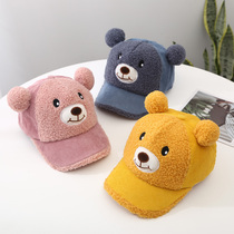  Childrens hat mens winter baseball hat girl biding hat baby hat cute super cute Duck Tongue Cap Spring Autumn