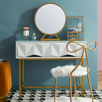 Nordic ins dresser net red small family type bedroom light luxury small modern minimalist make-up table mini makeup table