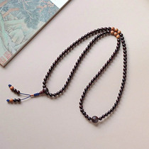 Old stock (in poetry) Little Leaf purple sandalwood 6mm Buddha Everest Play Bracelet