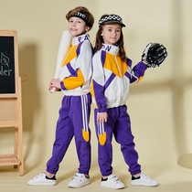 Kindergarten garden clothing spring and autumn childrens clothing college wind school clothing suit for pupils spring and autumn two sets