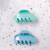 Korean version of Joker acrylic candy color mint green grab clip hairclip headwear female ponytail clip