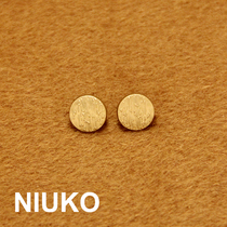 NIUKO gold high-end button shirt button shirt button matte metal button DIY accessories