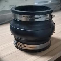 Hoop rubber soft joint resistant to acid and acid high temperature resistant hoop dn60dn300 flexor dn40 cast iron pipe straight formula