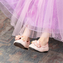 Children princess dress Leather shoes Single shoes Girls dress sandals Pink princess shoes Performance shoes Performance shoes Catwalk