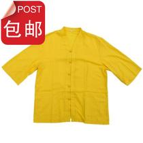 Lama monk clothes summer clothes Tibetan monk Lama clothes 7 sets of Tibet ultra-thin breathable cool vest Lama Red