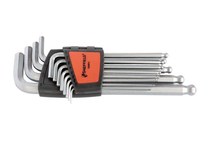 Steel Shield Tool 12-piece Inch Length Ball Head Allen Wrench S050013